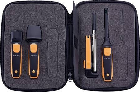 DISCONTINUED Testo VAC Smart Probe Kit Smart Phone probes w/ BlueTooth for complete AC & ventilation tests