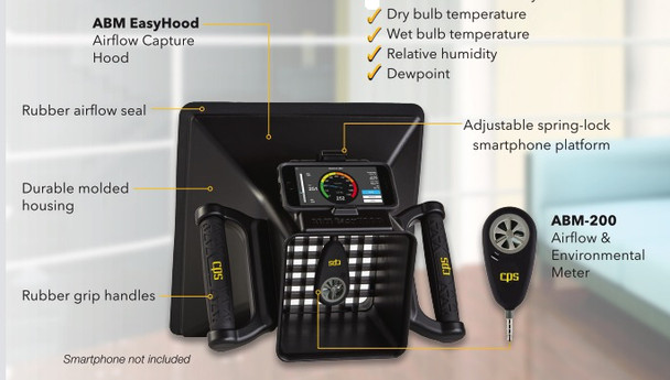 CPS ABM-EasyHood with OPTIONAL ABM-200 unit