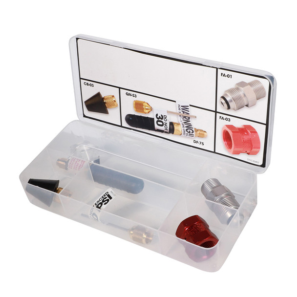 DiversiTech MBK-6 Mini Drain Kat accessory kit in case