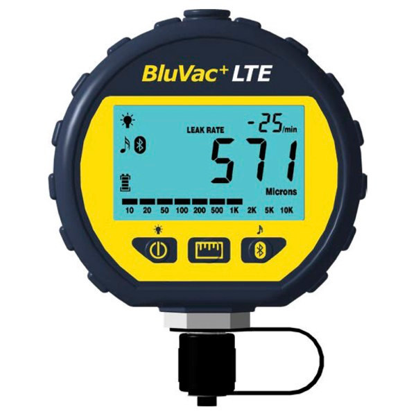 DISCONTINUED AccuTools BluVac+ LTE Wireless Digital Vacuum Gauge with Coupler and Bluetooth