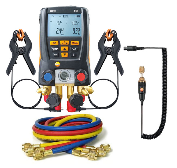 DISCONTINUED Testo 557 Bluetooth with 60" Anti-Blowback 3-Hose Pack