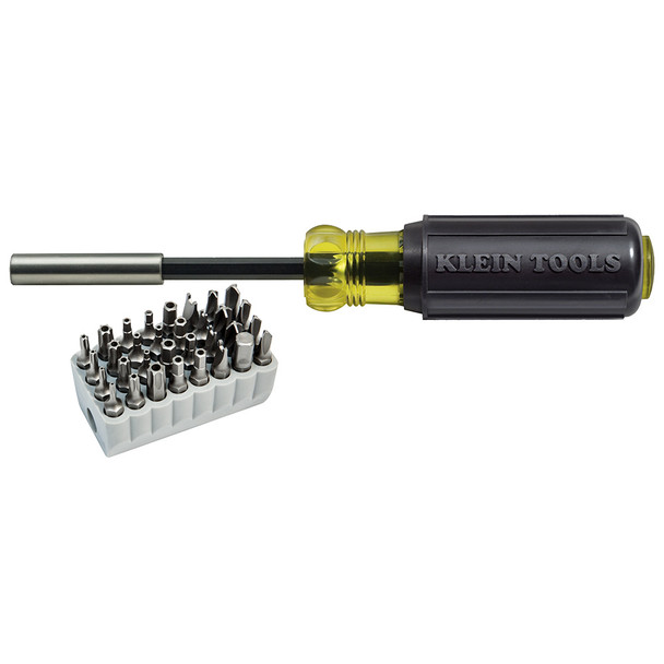 Klein Tools 32510 Tamperproof Magnetic Screwdriver 32 Bits