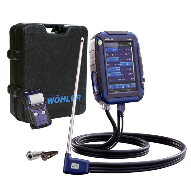 Wohler A 450 Combustion Analyzer Advanced Set - 10,000 PPM