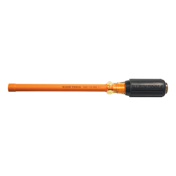 Klein Tools 646-1/4-INS Insulated 1/4" - 6" Nut Driver