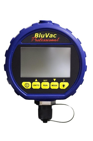 BluVac Professional Digital Micron Gauge with Coupler