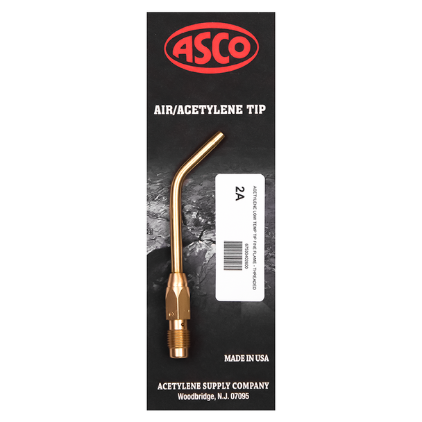 ASCO 2A Low Temp Acetylene Tip - Fine Flame