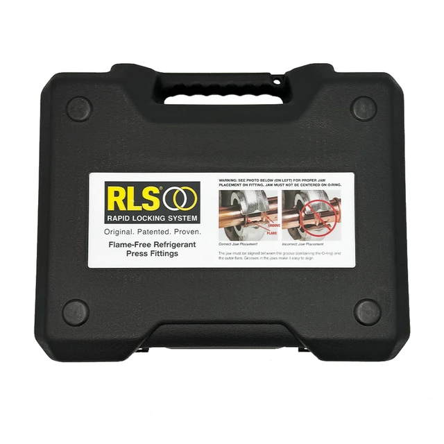 RIDGID RLS Refrigerant Copper Press Residential 6 Jaw Kit - 1/4