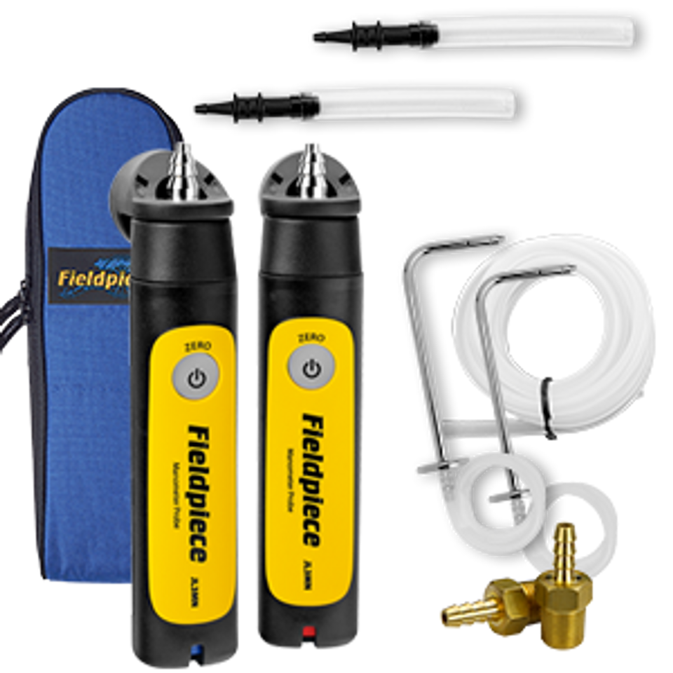 Fieldpiece Complete Job Link Probe Kit with Vacuum Gauge TTT Exclusive