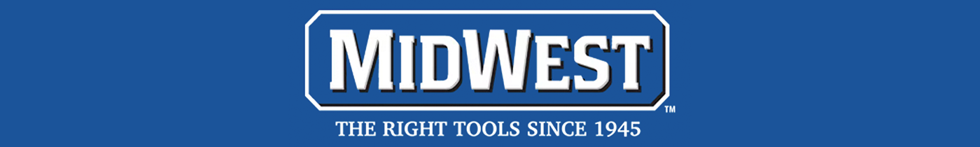 The Right Tools Since 1945 on blue background