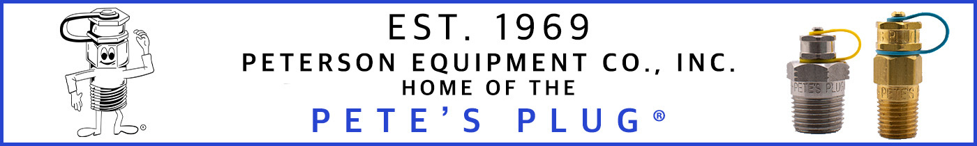 Pete's Plug logo and branding