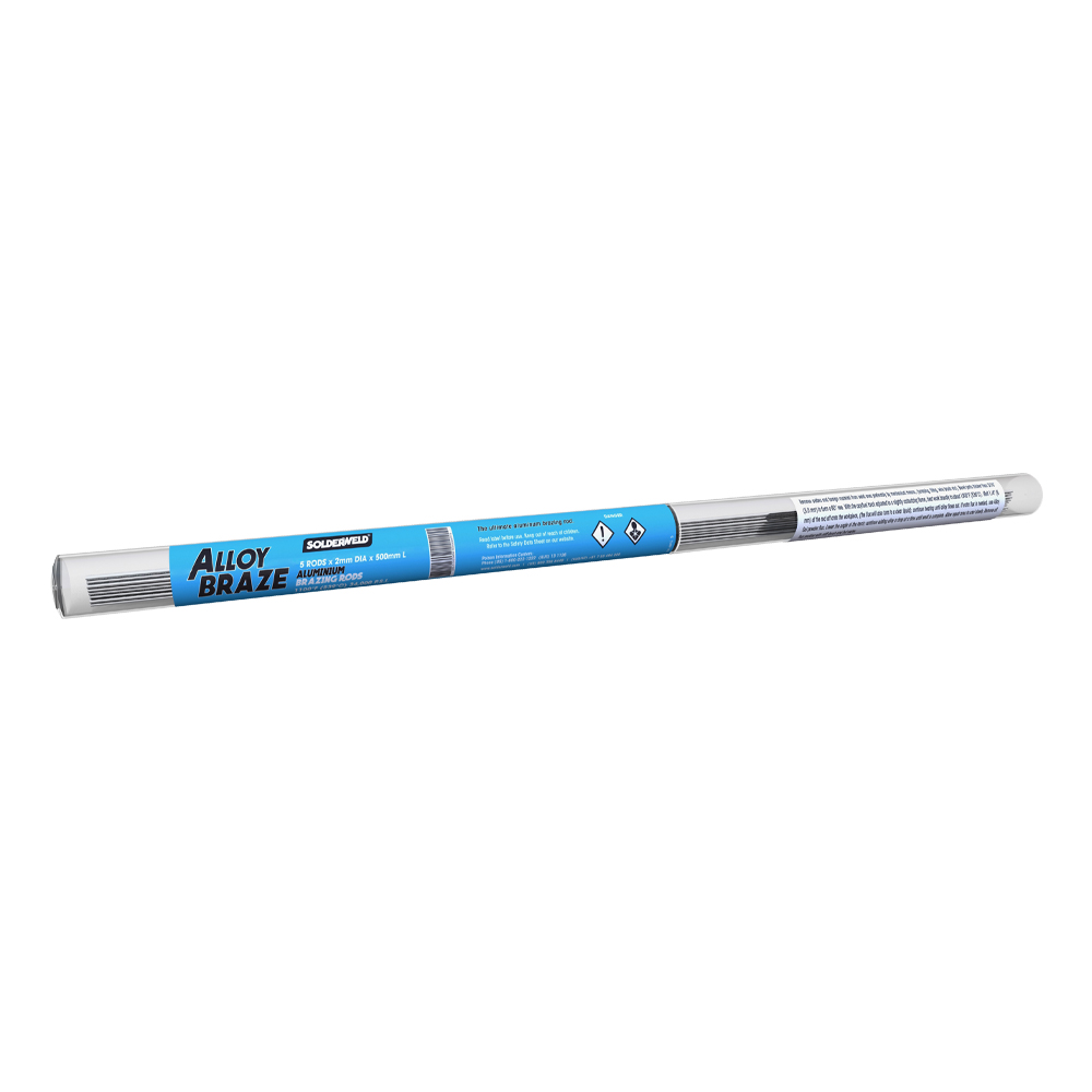 Al Cop Rods Brazing Flux Al-Cop Brazing Rods - 5 Pack For Joining Aluminum To ...