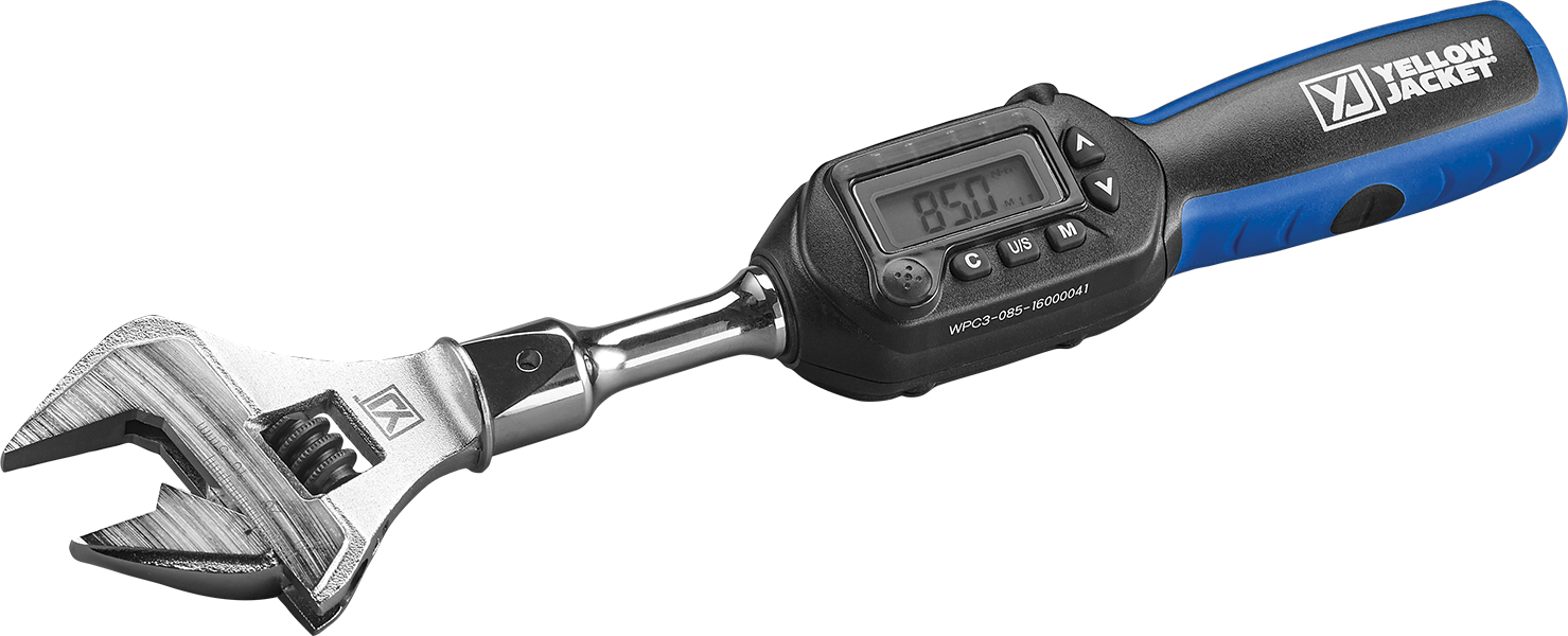 YELLOW JACKET Interchangeable Torque Wrench Head: 3/8 in Drive Size, 3/8 in  Size