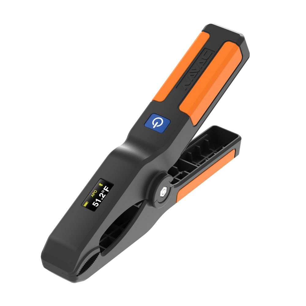 NAVAC NST1 Wireless Temperature Clamp with Digital Display, Blue