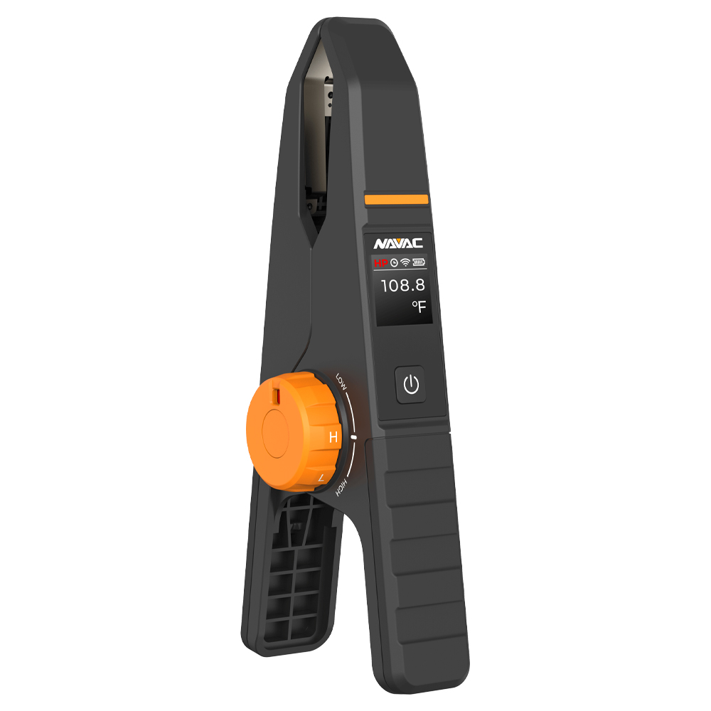 NAVAC NSTL Large Bluetooth Temperature Clamp with Display