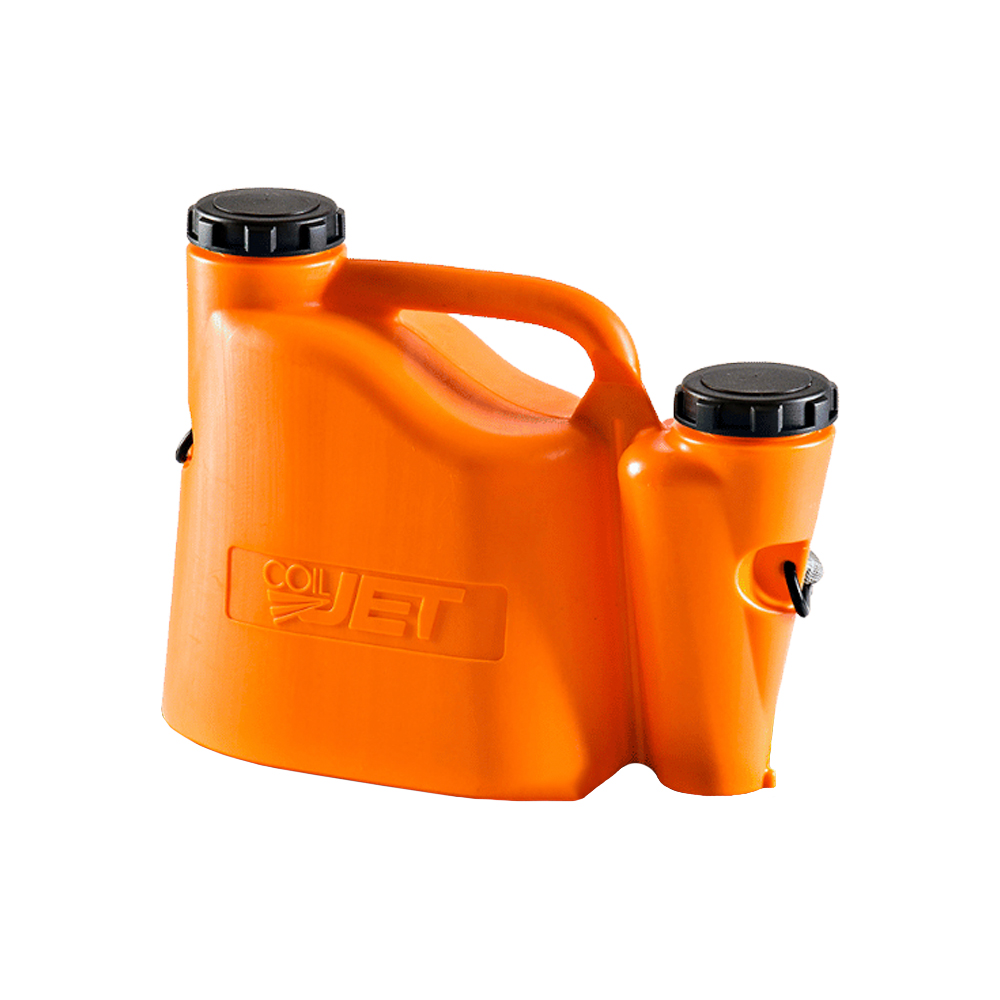 SpeedClean CJ2-01-S Orange Plastic Tank for CoilJet