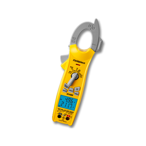 Fieldpiece SC480 True-RMS Wireless AC Clamp Multimeter