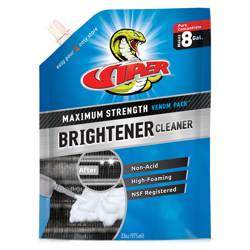 Viper Venom Pack Coil Cleaner & Brightener, Makes 8 Gallons