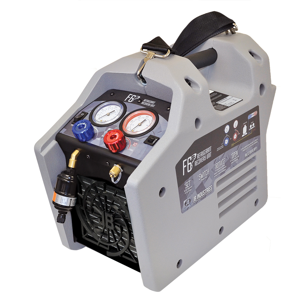ブリヂストン F6AB27 ユニット一式 JB F6-DP Dual Piston Refrigerant Recovery Unit 115V