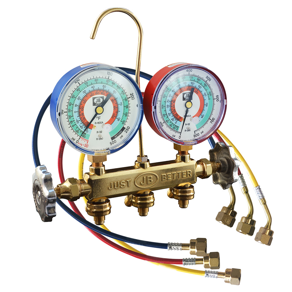 JB 22733RF-18 PATRIOT 2-Valve Brass Manifold 3-1/8