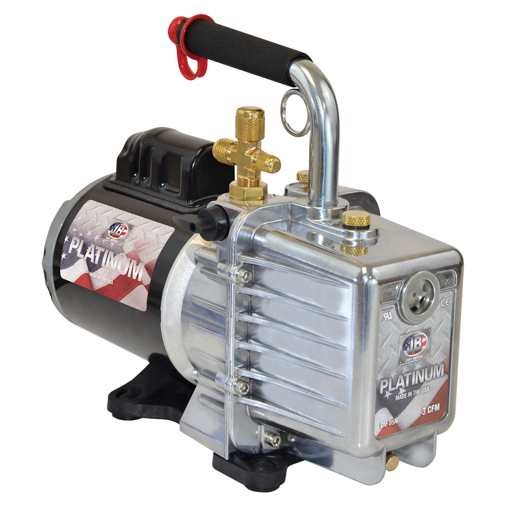 JB DV-85N PLATINUM 3 CFM Vacuum Pump with 1qt Oil