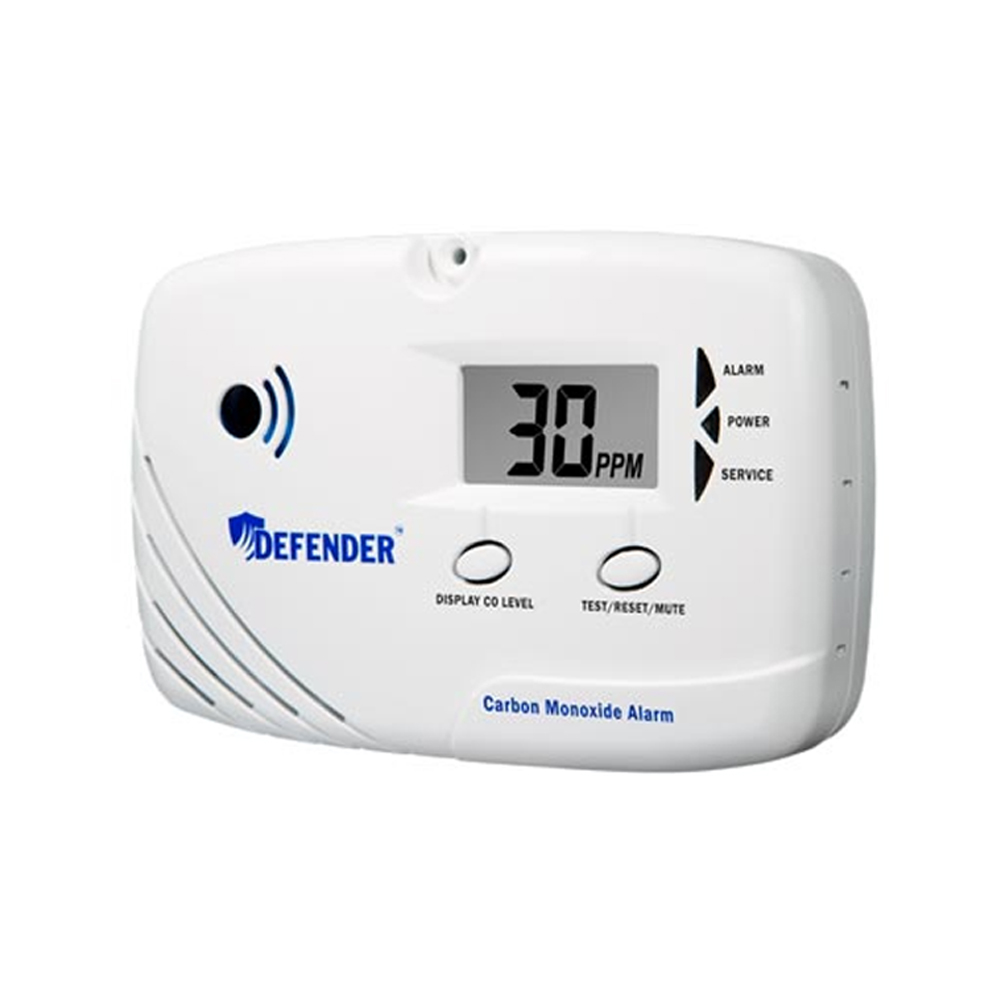 Defender CA6150 Carbon Monoxide Alarm | 10-Year Lithium CO