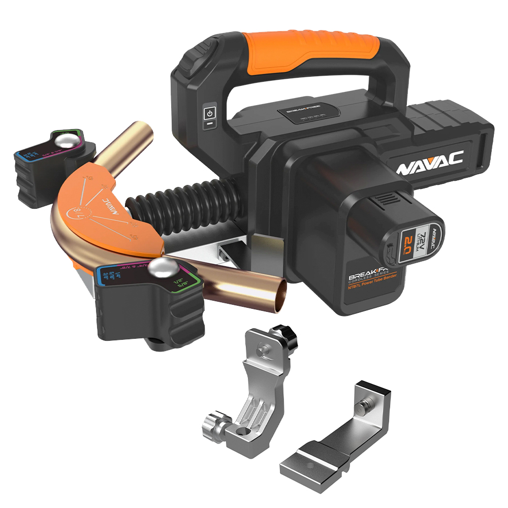 NAVAC NTB7L2 BreakFree Cordless Power Tube Bender Kit with Reverse