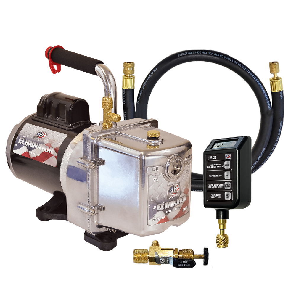 ＪM バキューム　EV30 JB Basics Evacuation Kit - Vacuum Pump, Hose, Core Tool, Micron Gauge