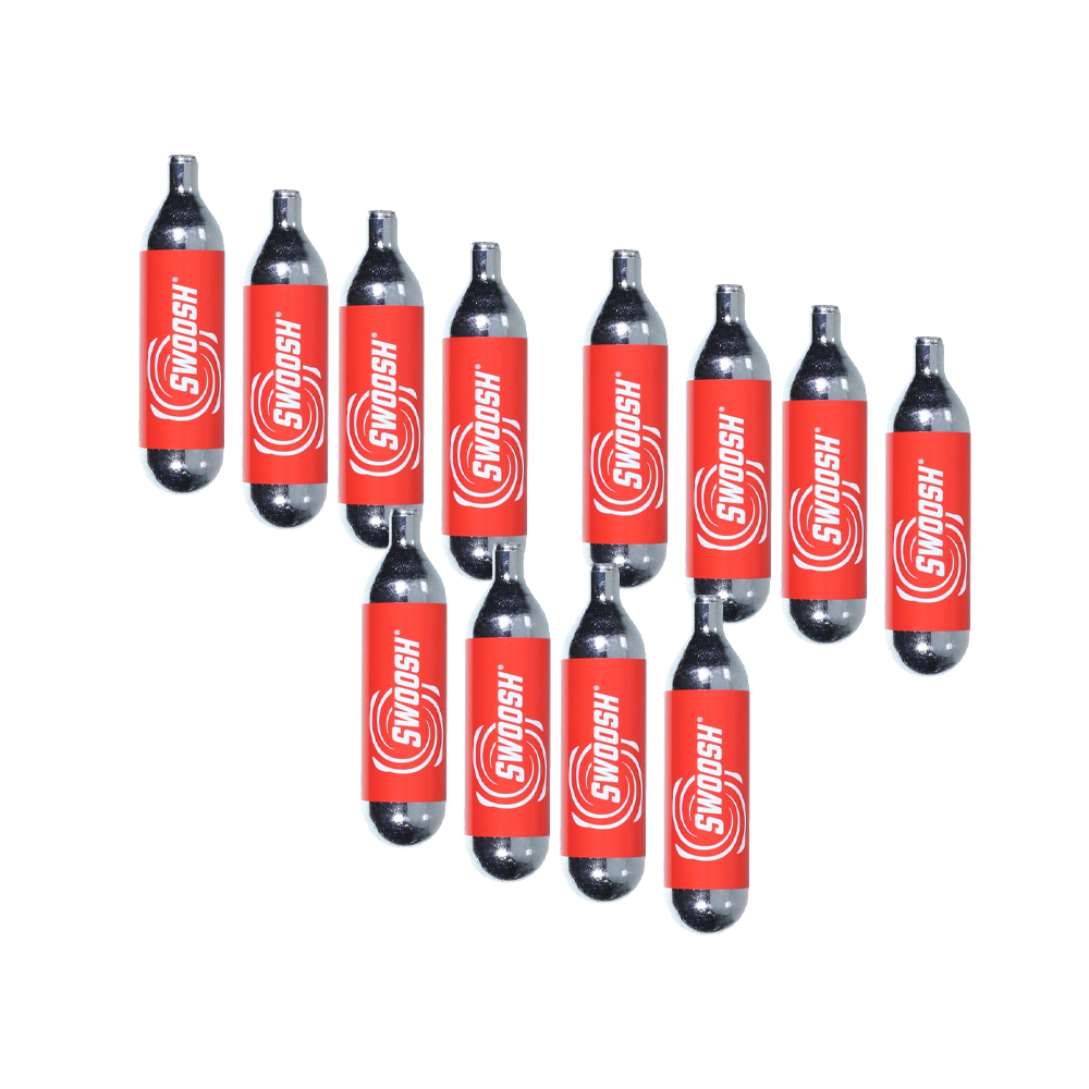 DiversiTech SWOOSH Drain Gun CO2 Cartridge 16g - Pack of 12