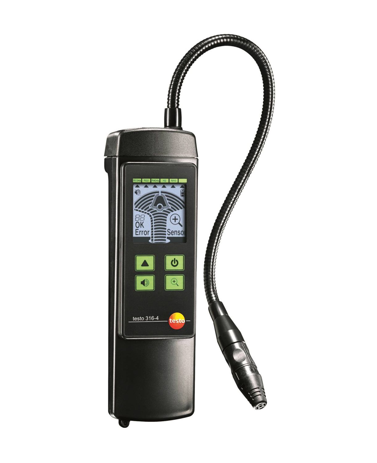 東芝　HALOGEN LEAK DETECTOR Testo 316-4 Refrigerant Leak Detector Set with Earphones and Case