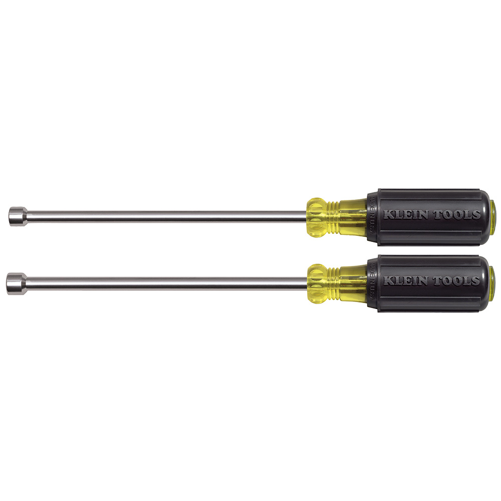 Klein Tools Magnetic Tip Nut Driver Pair 1/4