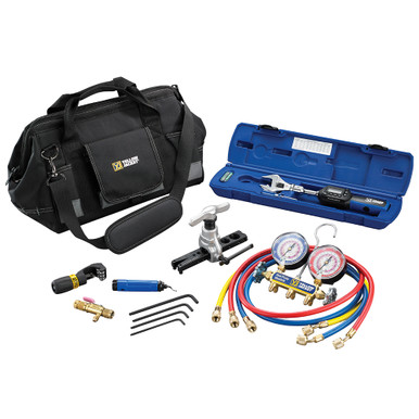 Yellow Jacket 60993 Mini-Split Tool Kit with Digital Torque Wrench ...