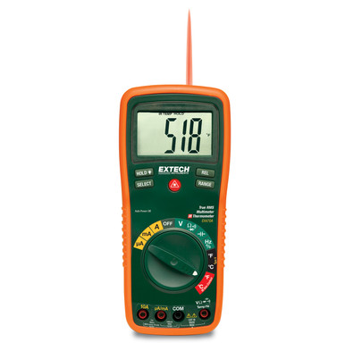 Extech EX470A True RMS Professional MultiMeter with IR Thermometer