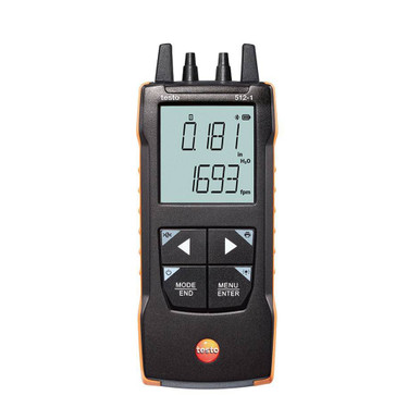 Testo 512-1 Digital Differential Pressure Measuring Instrument