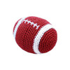 Knit Knacks Snap The Football Organic Cotton Small Dog Toy