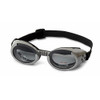 Gunmetal Gray ILS Doggles with Light Smoke Lens Dog Sunglasses