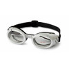 Silver ILS Doggles with Clear Lens Dog Sunglasses