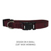 South Carolina Gamecocks Pet Nylon Collar - Small