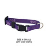 TCU Horned Frogs Pet Nylon Collar - Small