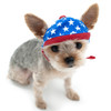 Star Patriotic Pet Dog Visor / Hat