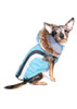 Swiss Alpine Dog Ski Vest Jacket - Blue / Detachable Hood