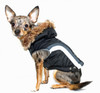 Swiss Alpine Dog Ski Vest Jacket - Black / Detachable Hood -BIG Dog Sizes