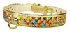 Confetti Dog Collar - Gold