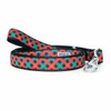 Worthy Dog Holiday Check Pet Dog and Cat Collar and Optional Lead