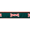 Christmas Dog Collars - 1/2", 3/4", 1 1/4" - Peppermint Stick