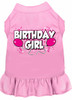 Birthday Girl Balloons Dog Dress - More Colors