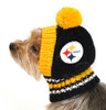 NFL Pittsburgh Steelers Dog Knit Ski Hat