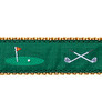 18th Hole 3/4 & 1.25 inch Dog Collar,