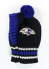 NFL Baltimore Ravens Dog Knit Ski Hat