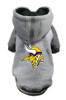 NFL Minnesota Vikings Licensed Dog Hoodie - Small - 3X