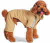 Bomber Fleece Lined Dog Jumper or Snowsuit - Gray